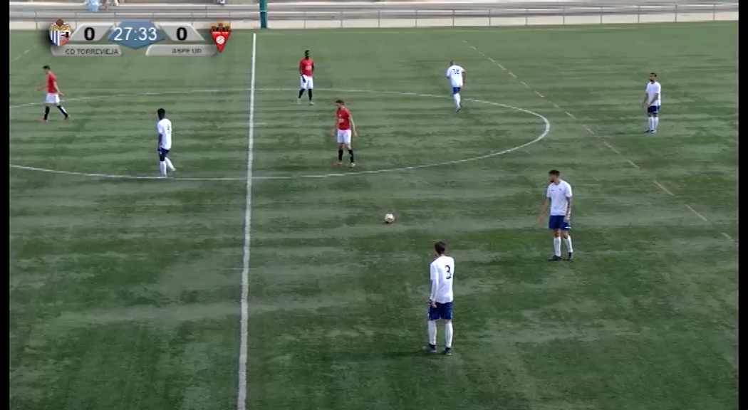 Primera parte del partido FC Torrevieja - Aspe UD